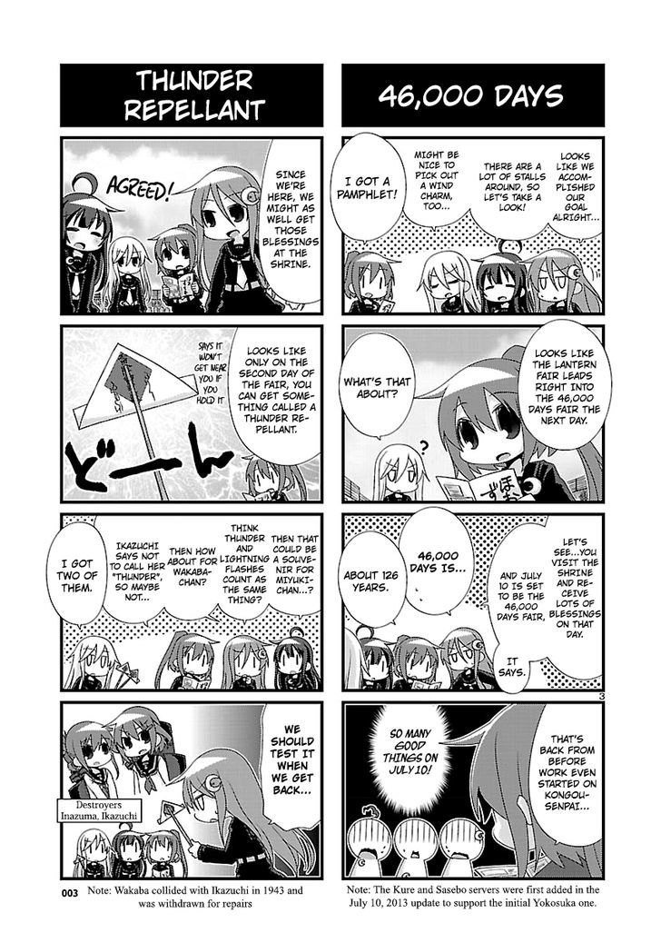 Kantai Collection - Kankore - 4-koma Comic - Fubuki, Ganbarimasu! Chapter 91 page 3 - Chapter 91