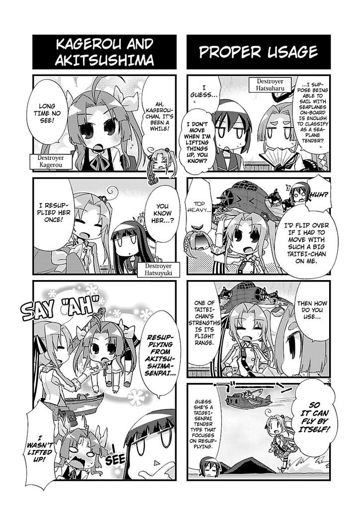 Kantai Collection - Kankore - 4-koma Comic - Fubuki, Ganbarimasu! Chapter 92 page 3 - Chapter 92
