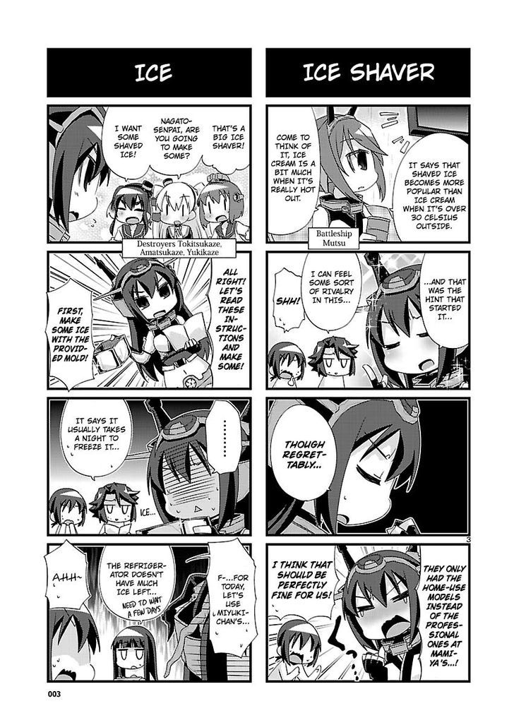 Kantai Collection - Kankore - 4-koma Comic - Fubuki, Ganbarimasu! Chapter 97 page 3 - Chapter 97