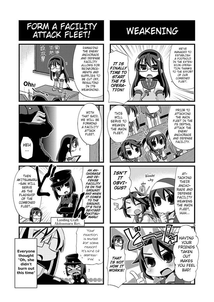 Kantai Collection - Kankore - 4-koma Comic - Fubuki, Ganbarimasu! Chapter 99 page 5 - Chapter 99