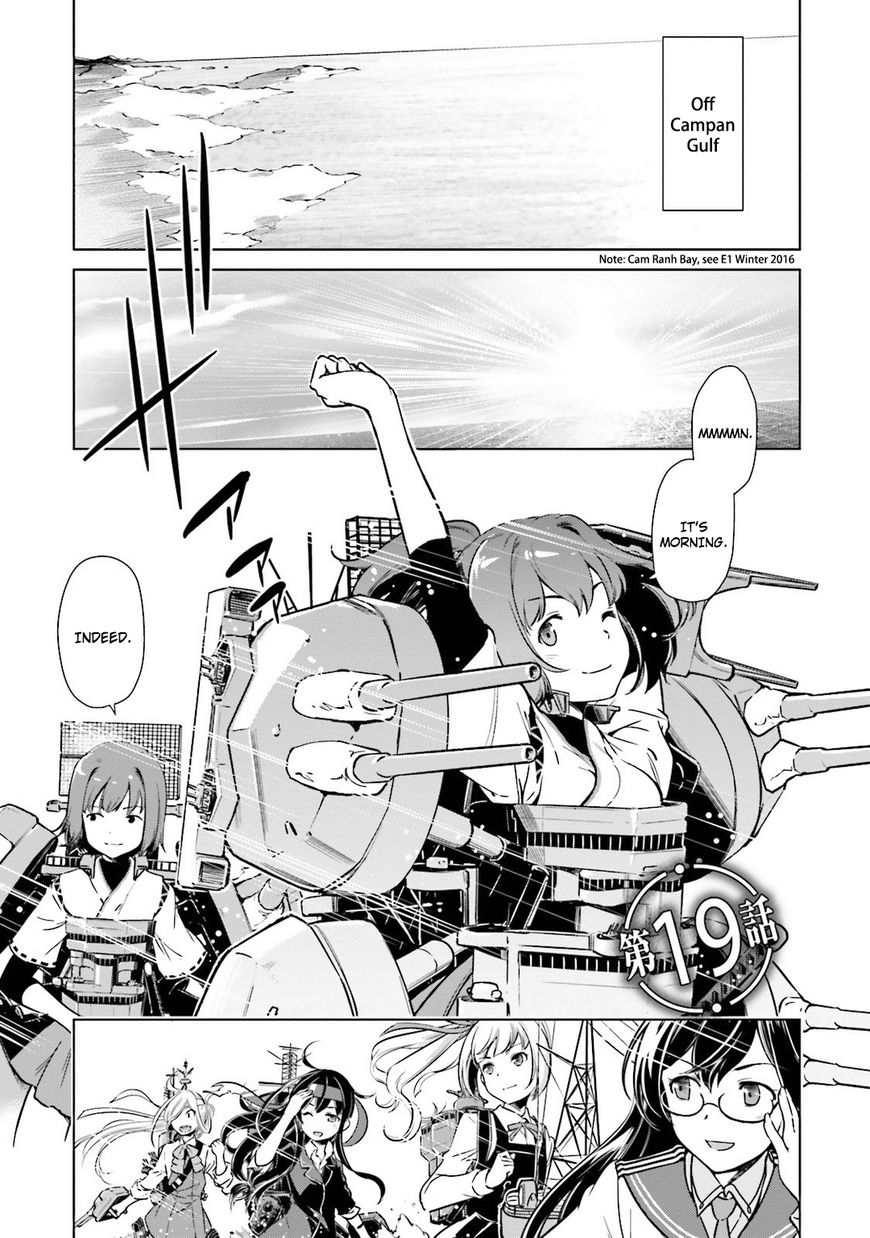 Kantai Collection - Kankore - Itsuka Shizuka na Umi de Chapter 19 page 1 - Chapter 19