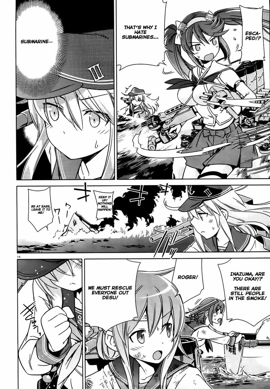 Kantai Collection - Kankore - Itsuka Shizuka na Umi de Chapter 2 page 17 - Chapter 2