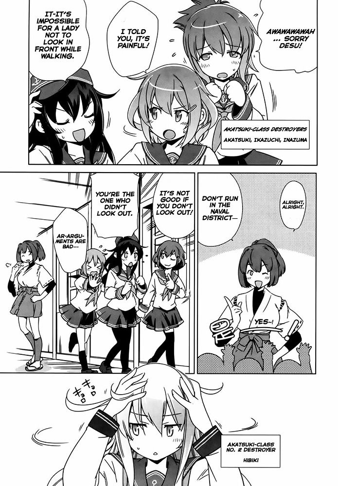Kantai Collection - Kankore - Itsuka Shizuka na Umi de Chapter 2 page 6 - Chapter 2