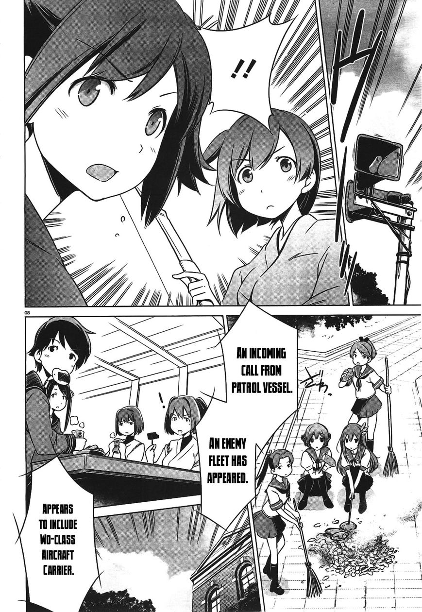 Kantai Collection - Kankore - Itsuka Shizuka na Umi de Chapter 4 page 8 - Chapter 4
