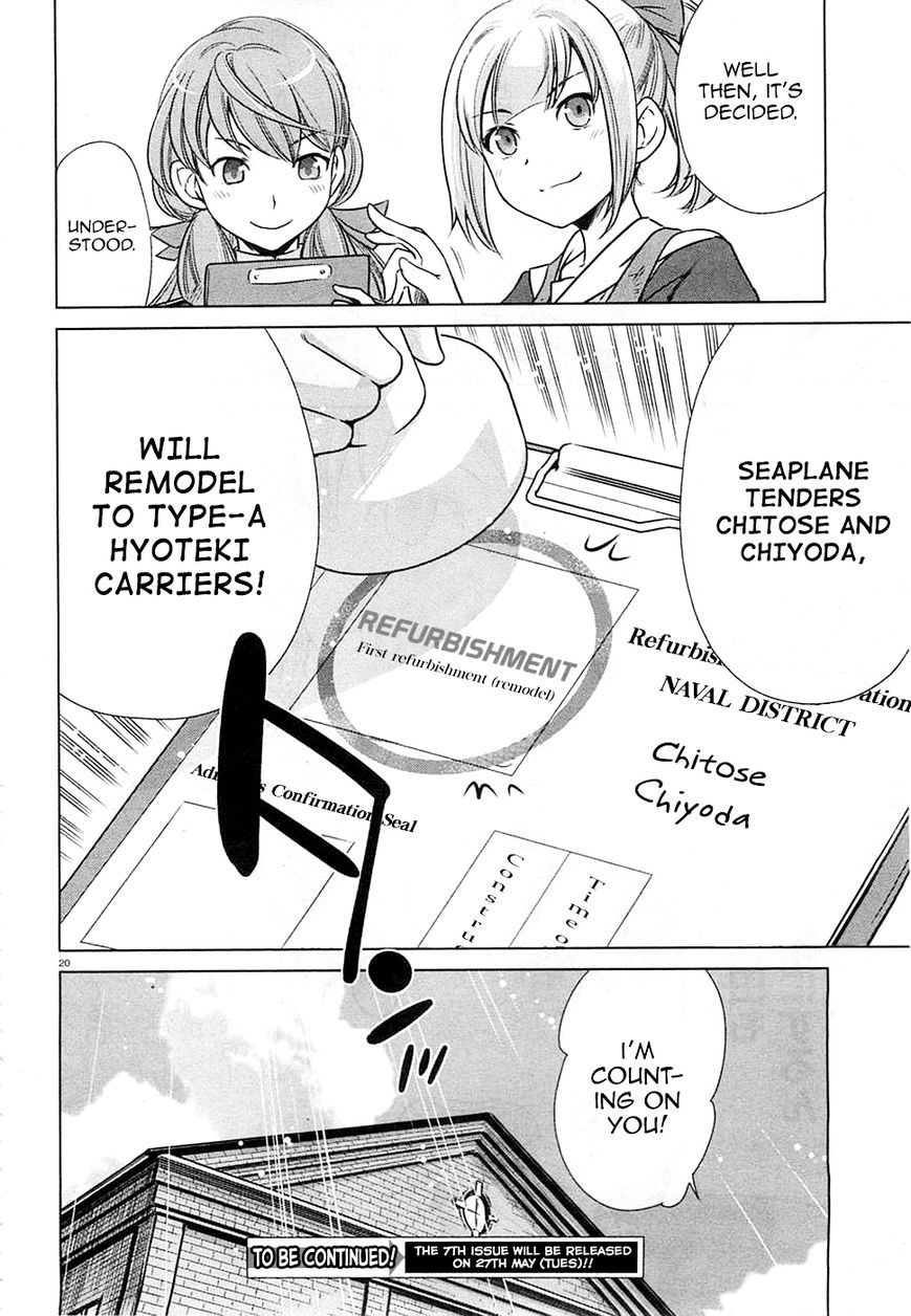 Kantai Collection - Kankore - Itsuka Shizuka na Umi de Chapter 6 page 20 - Chapter 6