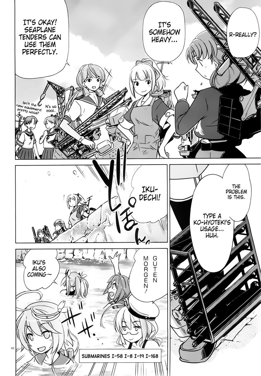 Kantai Collection - Kankore - Itsuka Shizuka na Umi de Chapter 7 page 2 - Chapter 7