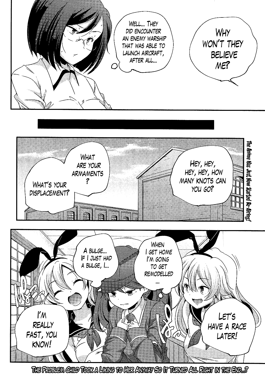 Kantai Collection - Kankore - Shimakaze Tsumujikaze no Shoujo Chapter 17 page 10 - Chapter 17