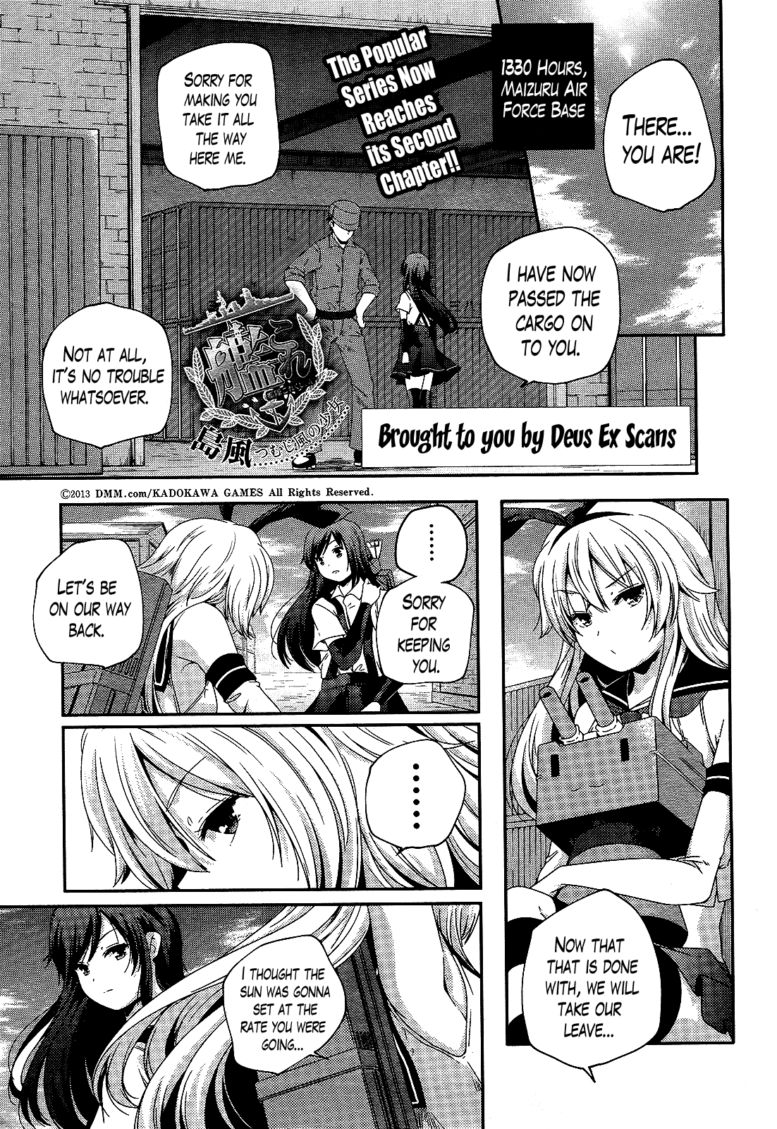 Kantai Collection - Kankore - Shimakaze Tsumujikaze no Shoujo Chapter 2 page 1 - Chapter 2