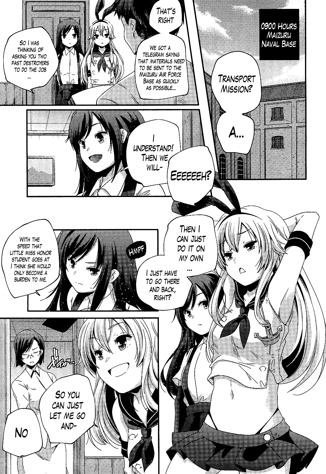 Kantai Collection - Kankore - Shimakaze Tsumujikaze no Shoujo Chapter 2 page 3 - Chapter 2