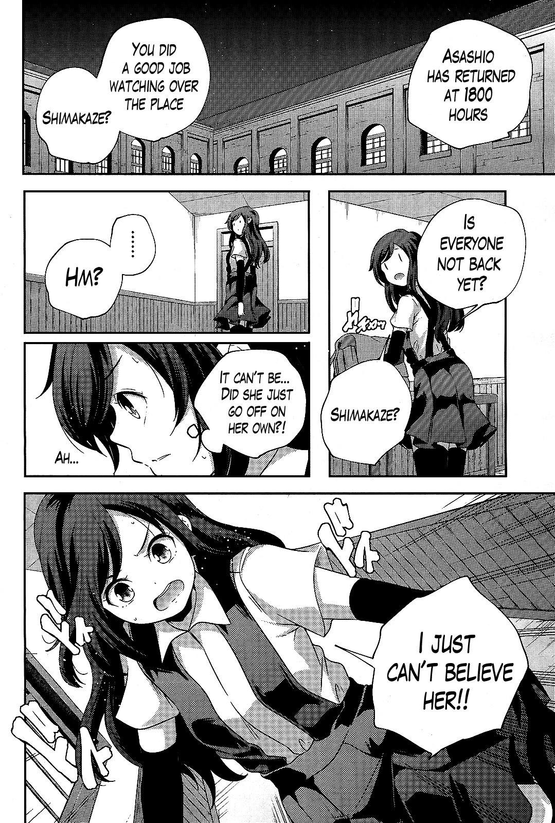 Kantai Collection - Kankore - Shimakaze Tsumujikaze no Shoujo Chapter 22 page 10 - Chapter 22