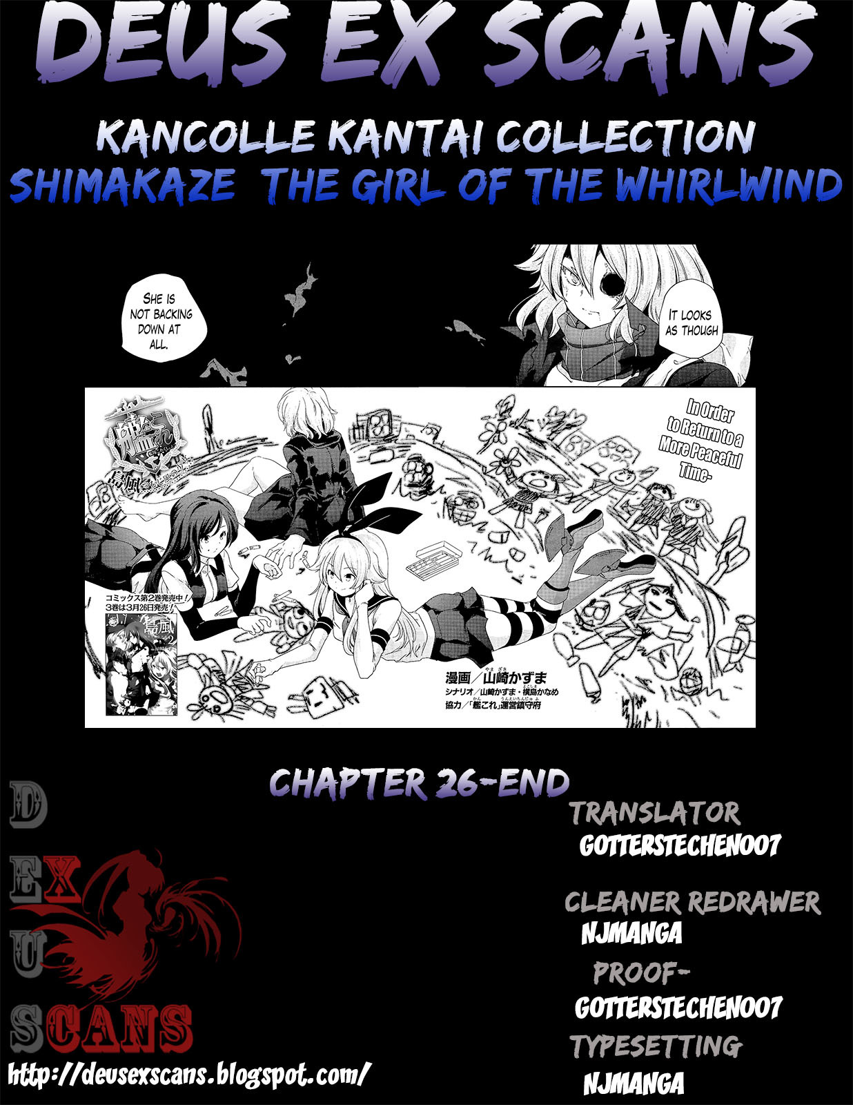 Kantai Collection - Kankore - Shimakaze Tsumujikaze no Shoujo Chapter 26 page 26 - Chapter 26: [END]