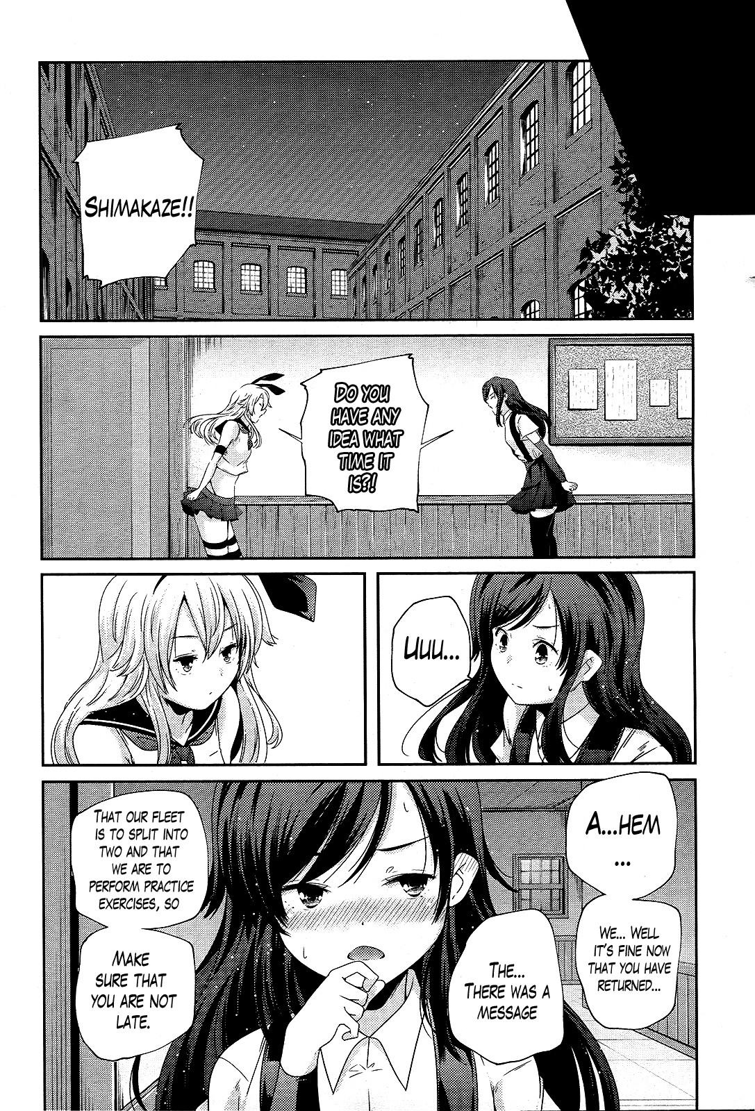 Kantai Collection - Kankore - Shimakaze Tsumujikaze no Shoujo Chapter 3 page 14 - Chapter 3