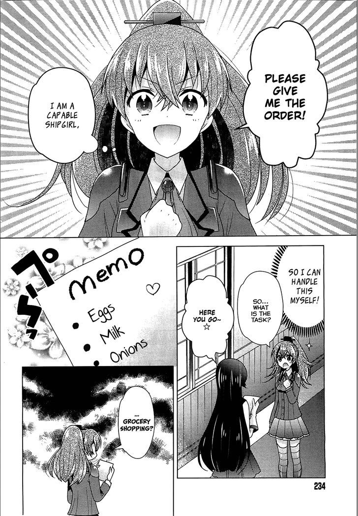 Kantai Collection - Kankore - Tomarigi no Chinjufu Chapter 1 page 13 - Chapter 1 : Suzuya and Kumano