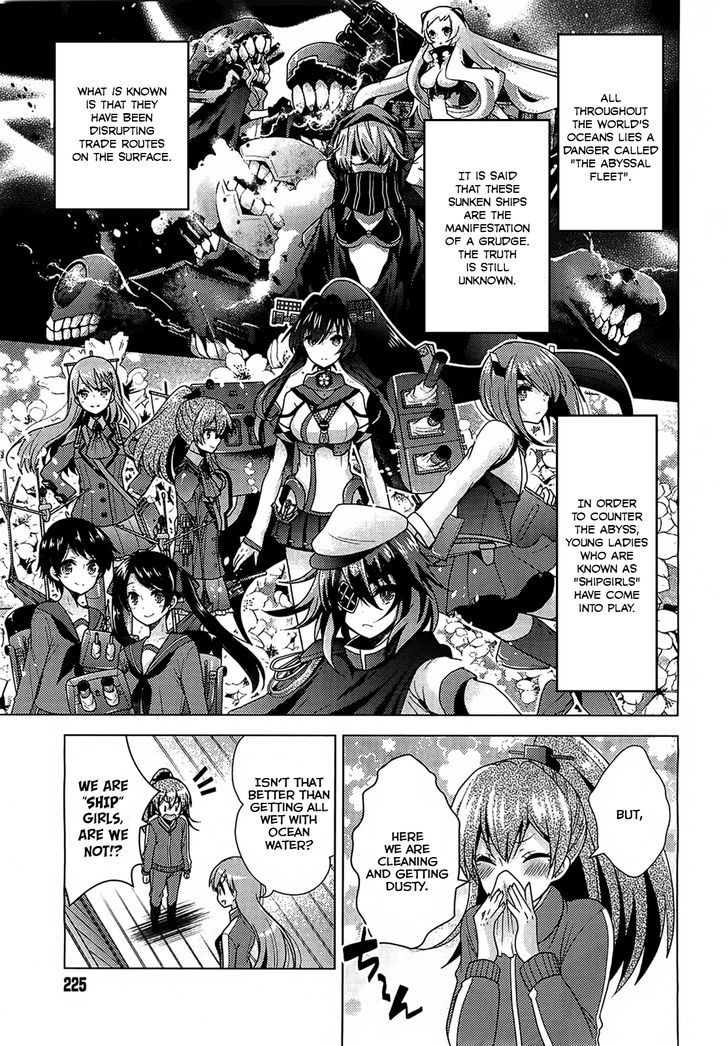 Kantai Collection - Kankore - Tomarigi no Chinjufu Chapter 1 page 4 - Chapter 1 : Suzuya and Kumano