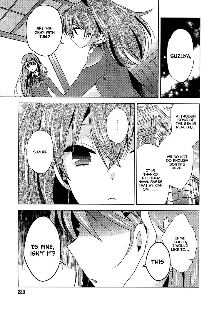 Kantai Collection - Kankore - Tomarigi no Chinjufu Chapter 1 page 8 - Chapter 1 : Suzuya and Kumano