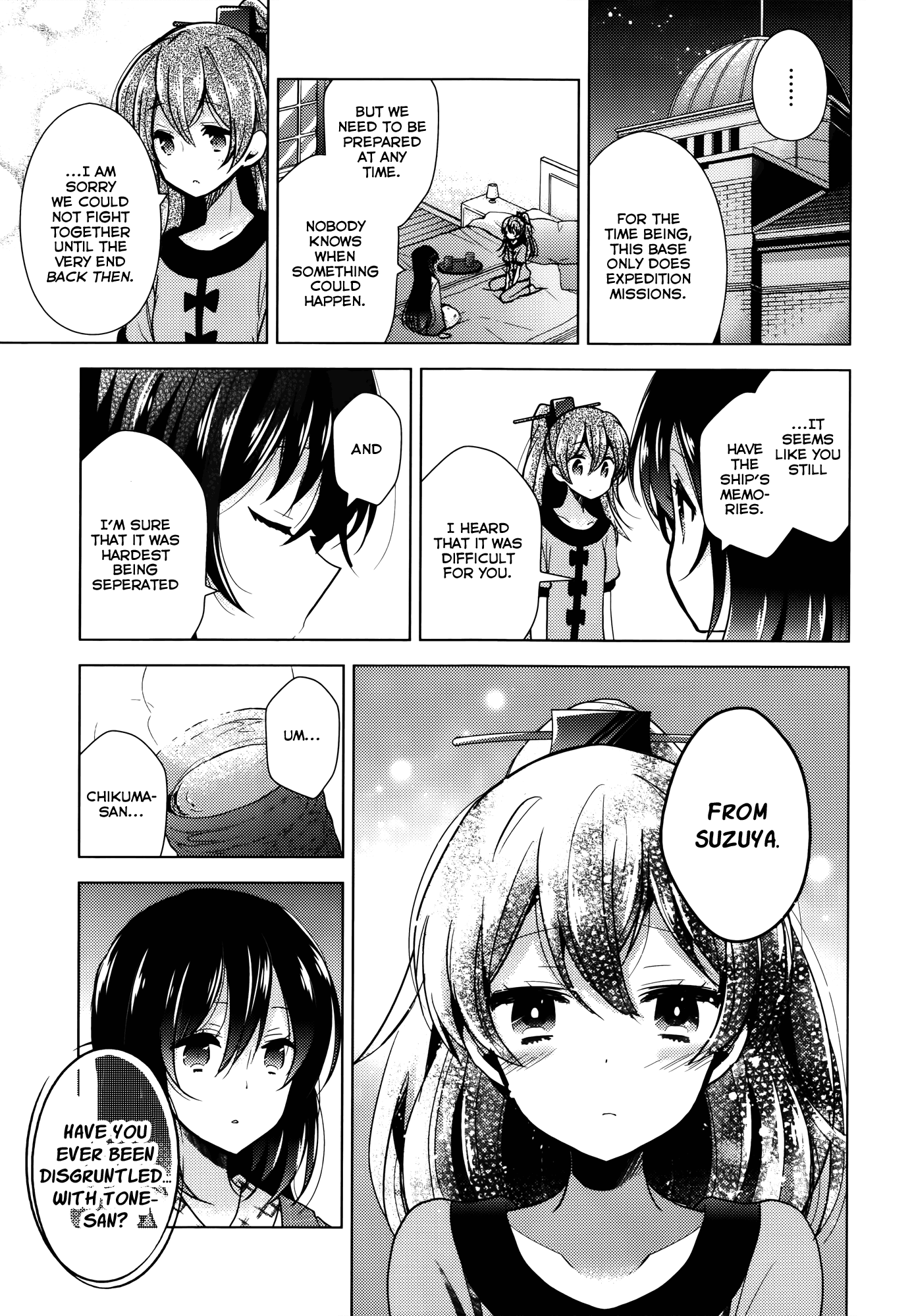 Kantai Collection - Kankore - Tomarigi no Chinjufu Chapter 3.2 page 13 - Chapter 3 v2 : A Fight Between Sisters