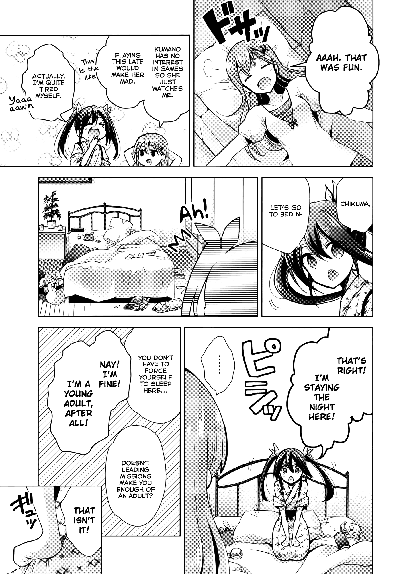 Kantai Collection - Kankore - Tomarigi no Chinjufu Chapter 3.2 page 17 - Chapter 3 v2 : A Fight Between Sisters