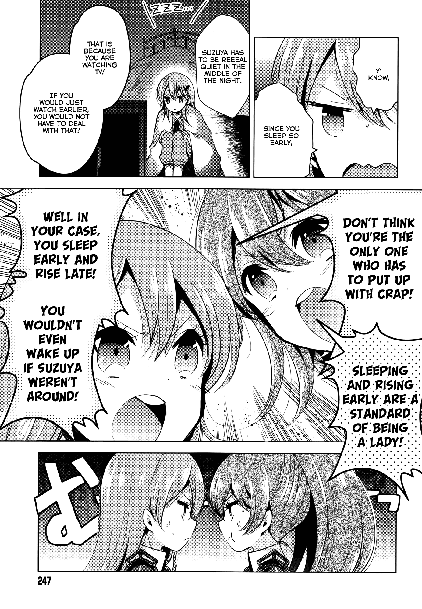 Kantai Collection - Kankore - Tomarigi no Chinjufu Chapter 3.2 page 5 - Chapter 3 v2 : A Fight Between Sisters