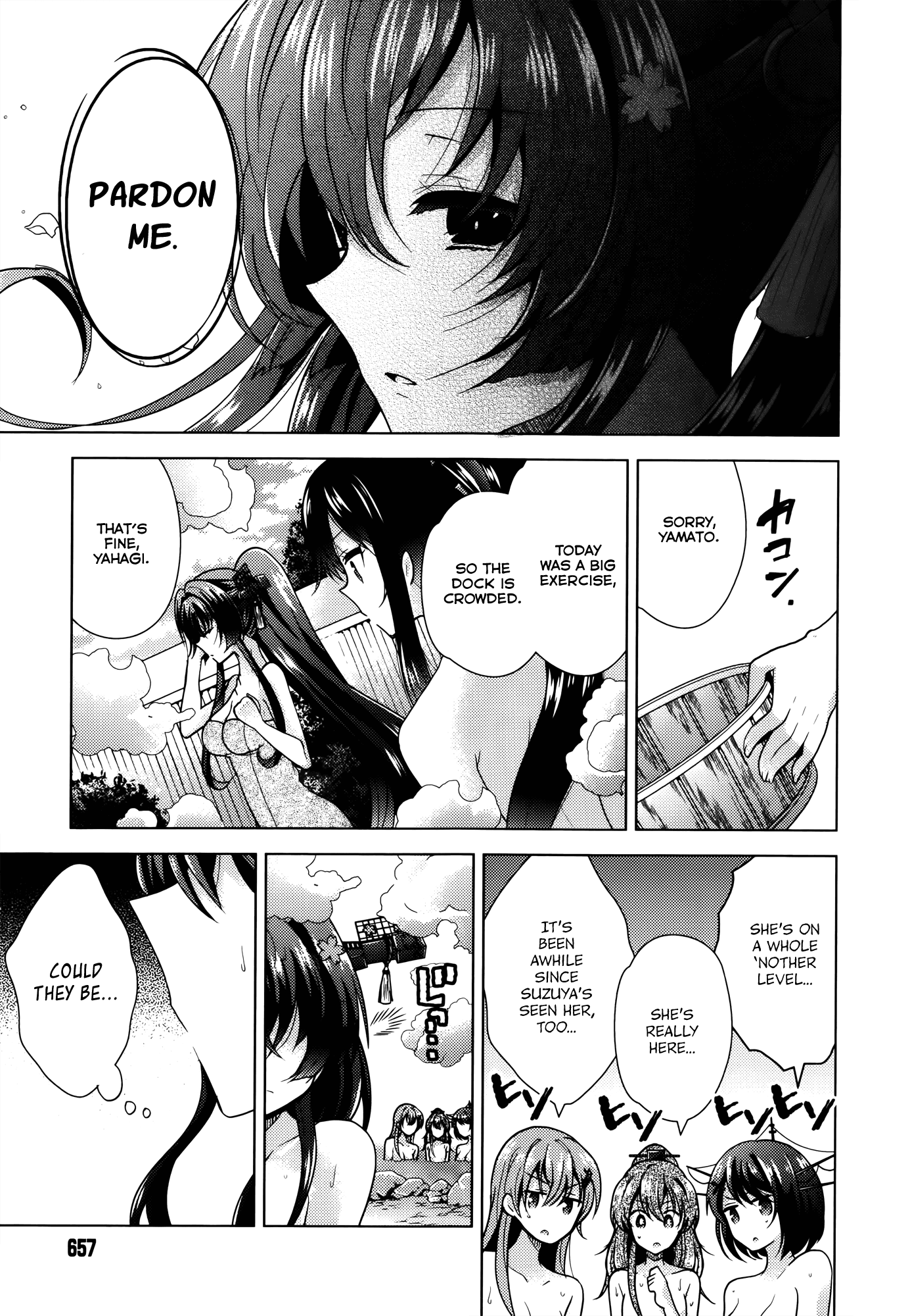 Kantai Collection - Kankore - Tomarigi no Chinjufu Chapter 4.2 page 13 - Chapter 4 v2 : Docking Time