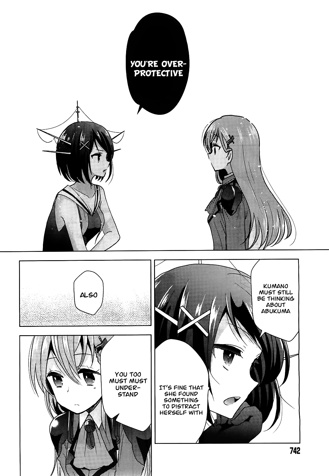 Kantai Collection - Kankore - Tomarigi no Chinjufu Chapter 6.2 page 10 - Chapter 6 v2 : Suzuya's Emotions