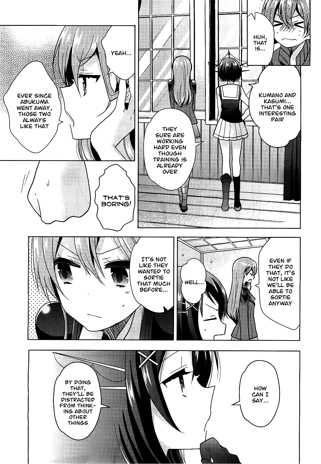 Kantai Collection - Kankore - Tomarigi no Chinjufu Chapter 6.2 page 3 - Chapter 6 v2 : Suzuya's Emotions