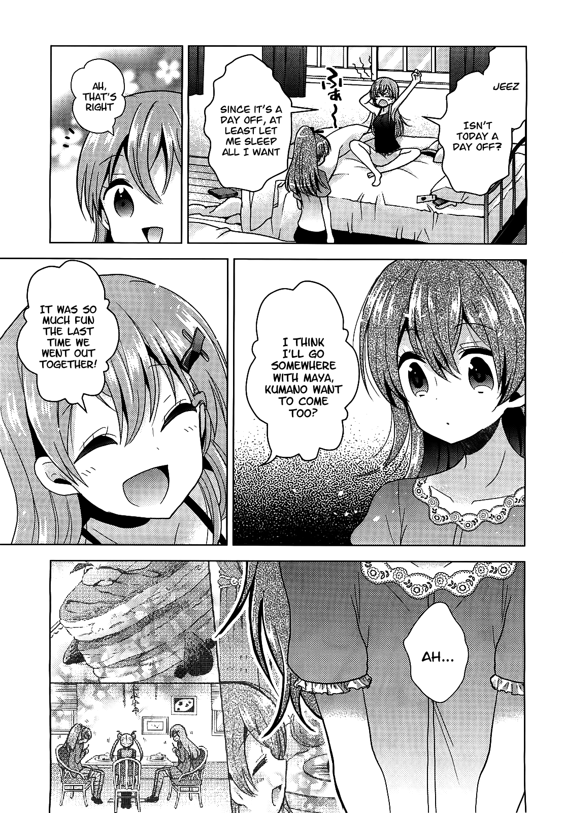 Kantai Collection - Kankore - Tomarigi no Chinjufu Chapter 6.2 page 5 - Chapter 6 v2 : Suzuya's Emotions