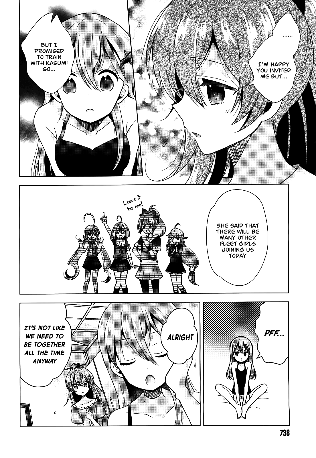 Kantai Collection - Kankore - Tomarigi no Chinjufu Chapter 6.2 page 6 - Chapter 6 v2 : Suzuya's Emotions