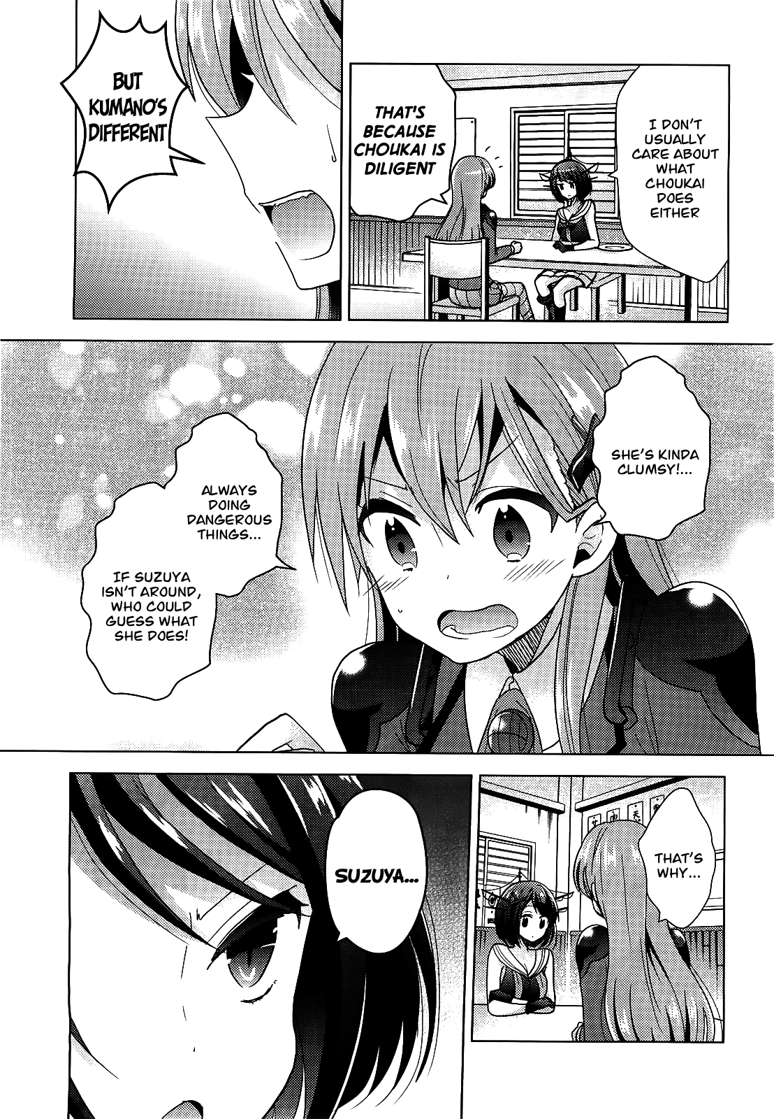 Kantai Collection - Kankore - Tomarigi no Chinjufu Chapter 6.2 page 9 - Chapter 6 v2 : Suzuya's Emotions