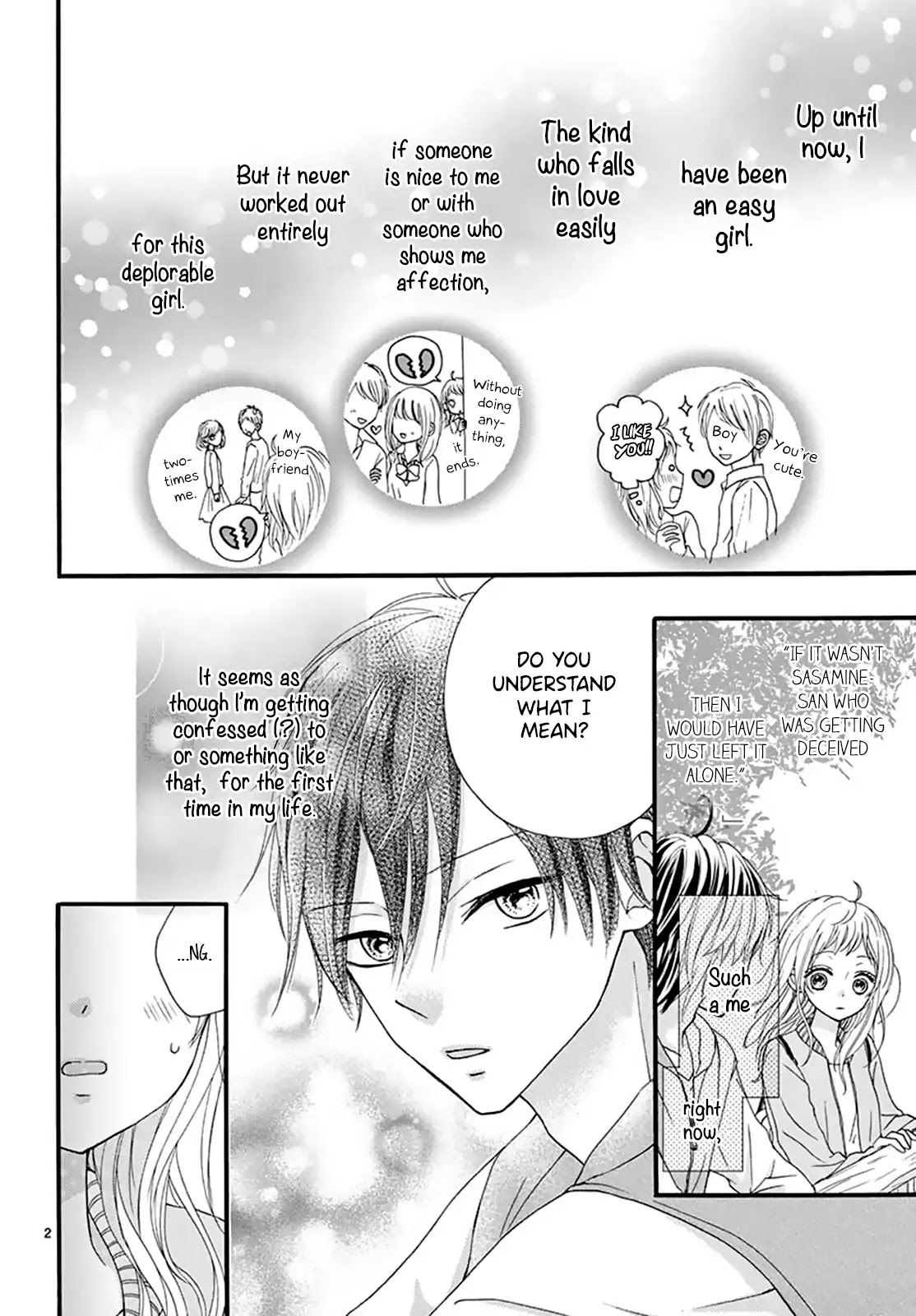 Kantan Dakedo, Mendokusai Chapter 2 page 3 - Chapter 2