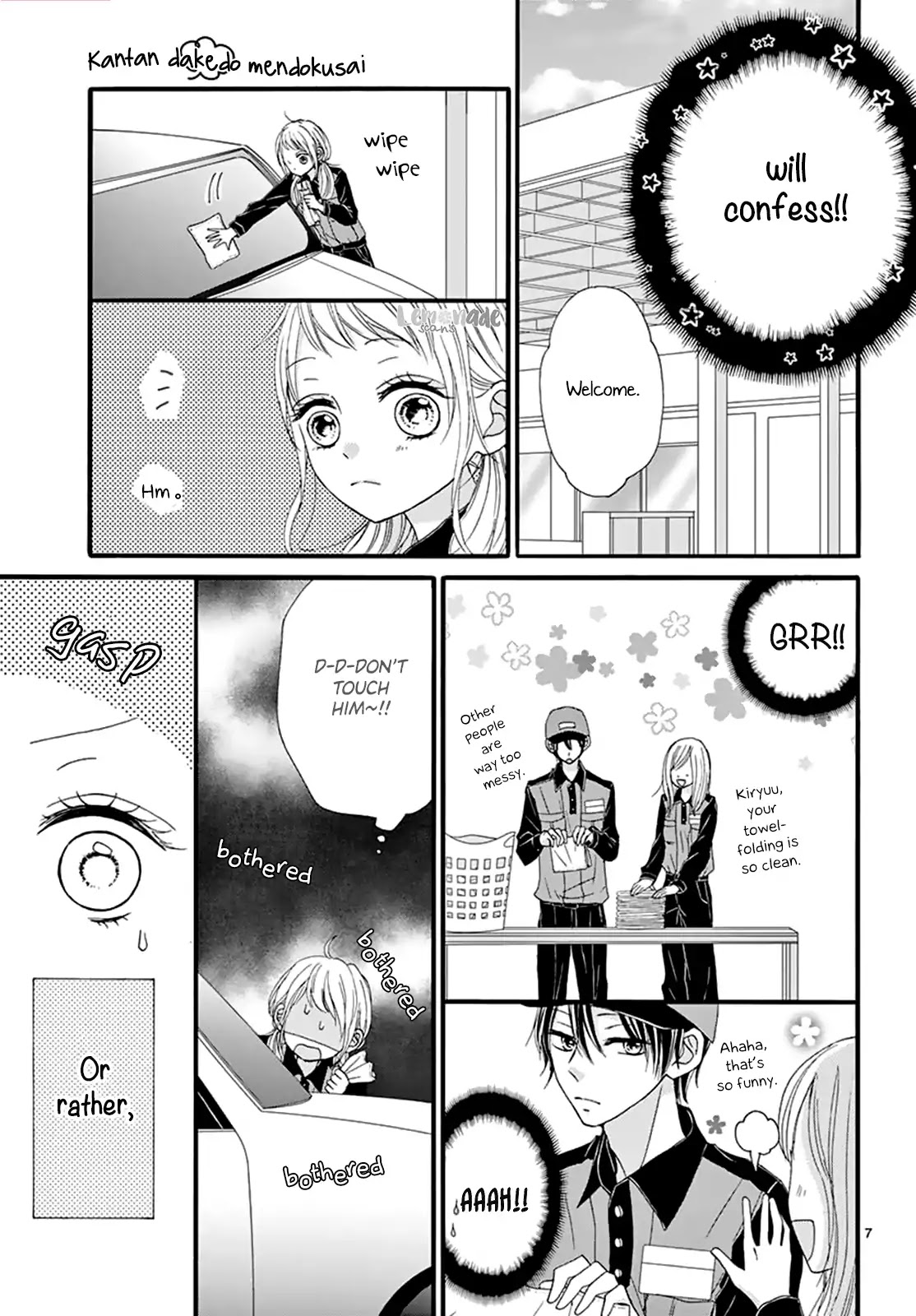 Kantan Dakedo, Mendokusai Chapter 3 page 8 - Chapter 3 [END]
