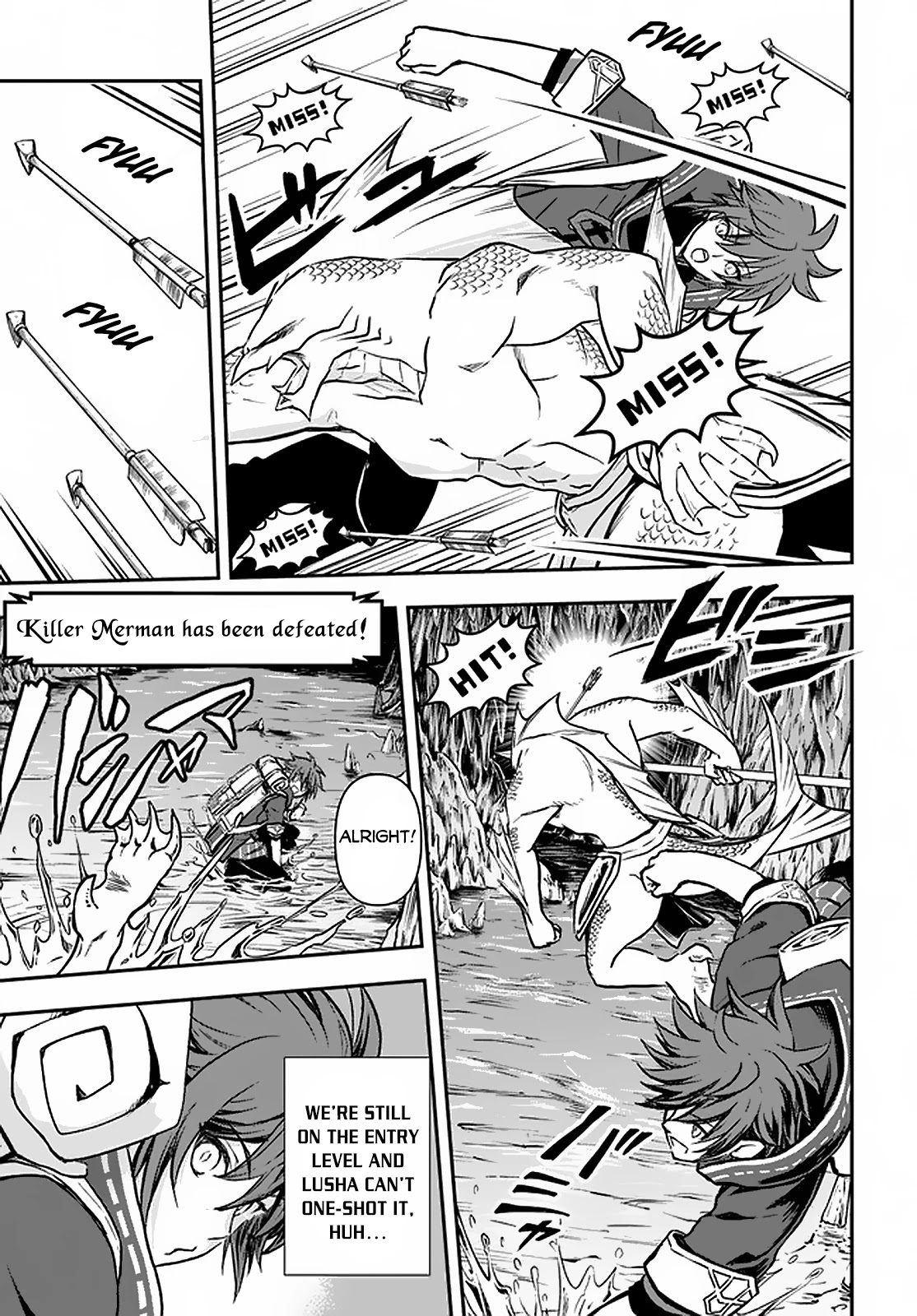 Kanzen Kaihi Healer no Kiseki Chapter 17 page 6 - Chapter 17: Levelling up in the Seafloor Dungeon