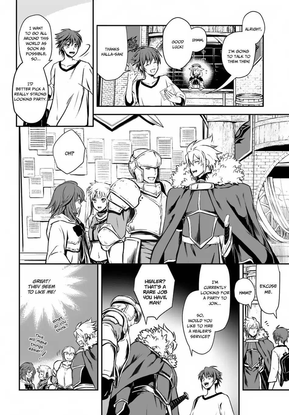 Kanzen Kaihi Healer no Kiseki Chapter 3 page 14 - Chapter 3: Registering as an Adventurer