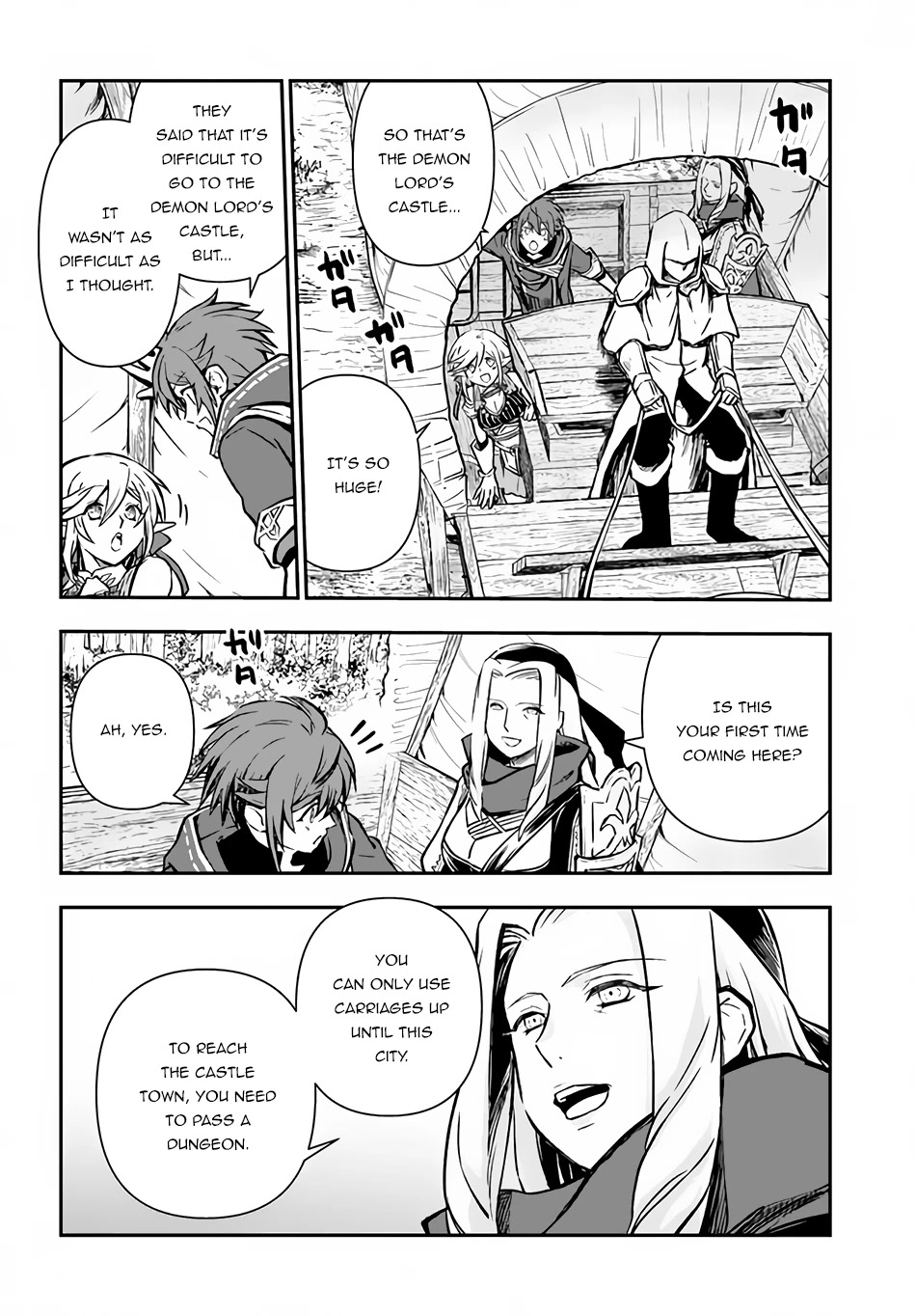 Kanzen Kaihi Healer no Kiseki Chapter 37.1 page 3 - Chapter 37.1: The Journey to the Demon Lord's Castle
