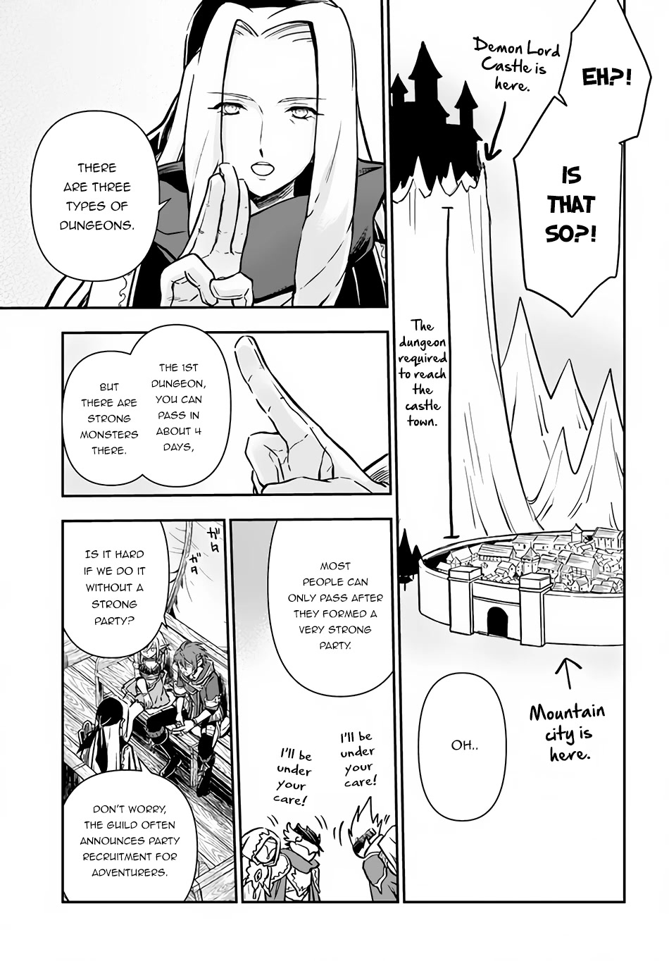 Kanzen Kaihi Healer no Kiseki Chapter 37.1 page 4 - Chapter 37.1: The Journey to the Demon Lord's Castle