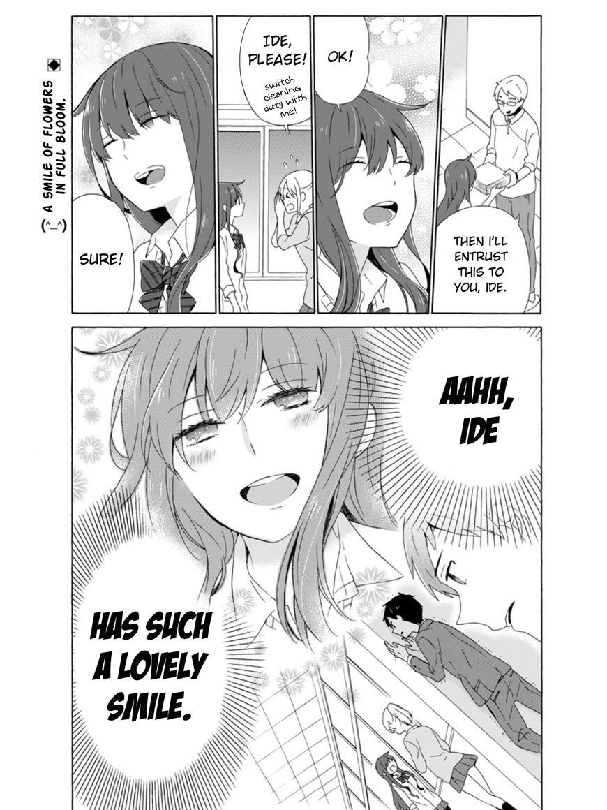 Kao ni Dasenai Yoshizawa-kun Chapter 2 page 1 - Chapter 2 : The feeling I want to convey to you is strange!?