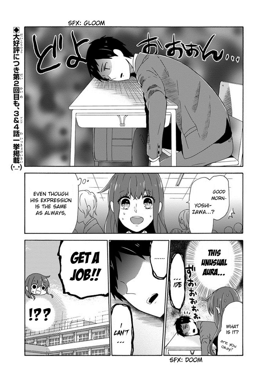 Kao ni Dasenai Yoshizawa-kun Chapter 3 page 1 - Chapter 3 : Souma's Birthday