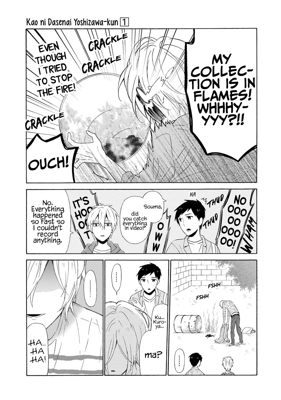 Kao ni Dasenai Yoshizawa-kun Chapter 5 page 14 - Chapter 5: Operation: Make up With Ide