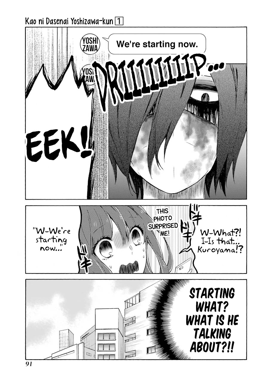 Kao ni Dasenai Yoshizawa-kun Chapter 5 page 4 - Chapter 5: Operation: Make up With Ide