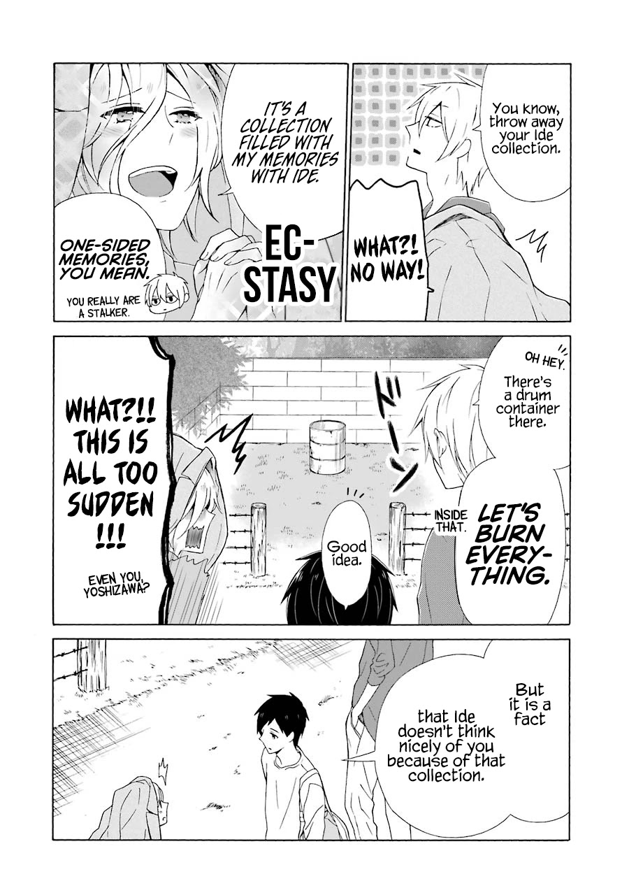 Kao ni Dasenai Yoshizawa-kun Chapter 5 page 9 - Chapter 5: Operation: Make up With Ide