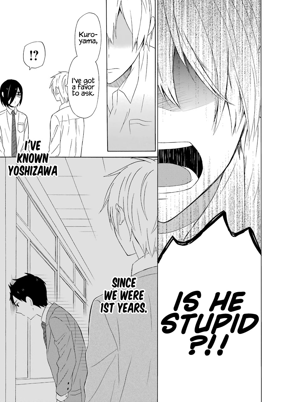 Kao ni Dasenai Yoshizawa-kun Chapter 6 page 23 - Chapter 6: My Friend's Heart