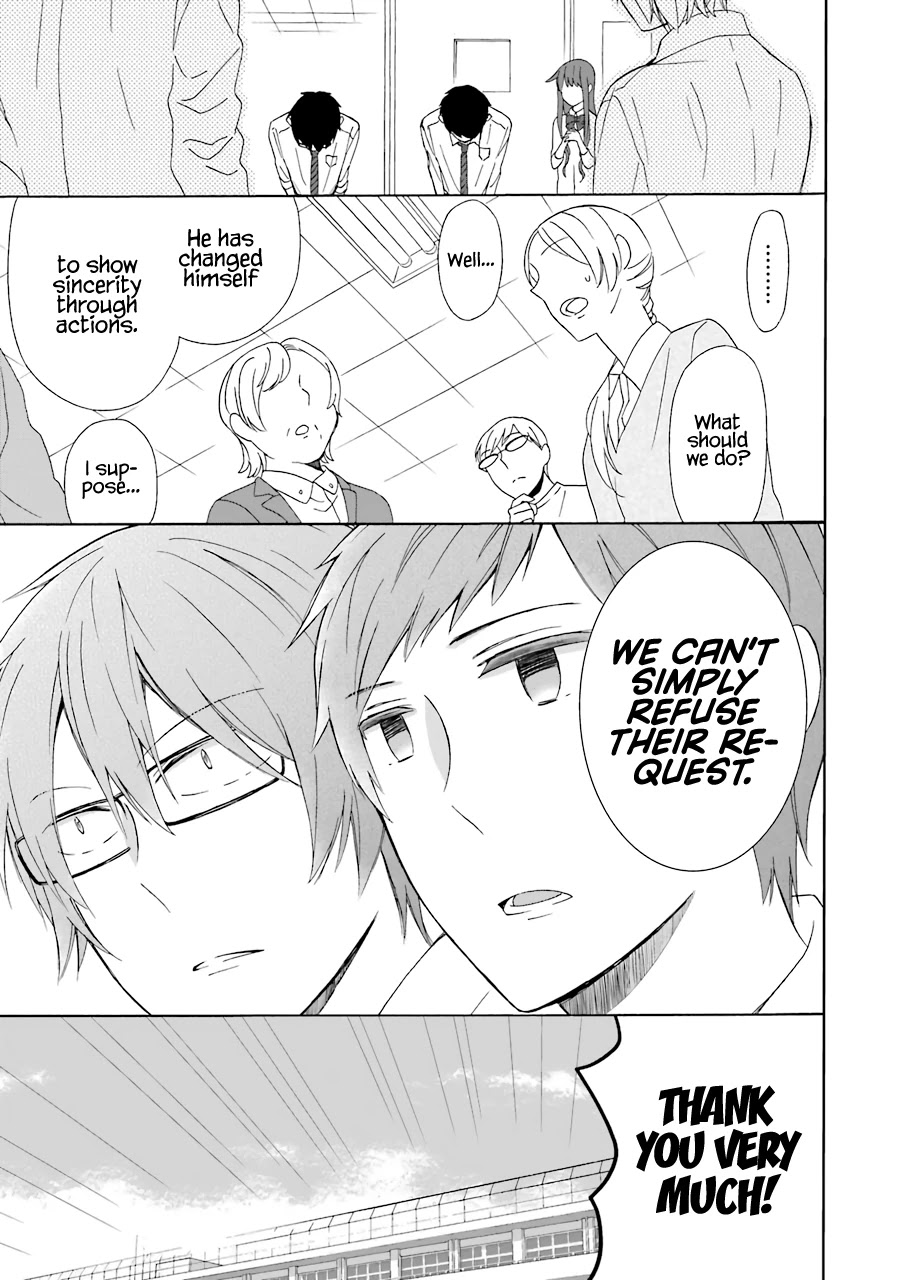 Kao ni Dasenai Yoshizawa-kun Chapter 6 page 35 - Chapter 6: My Friend's Heart