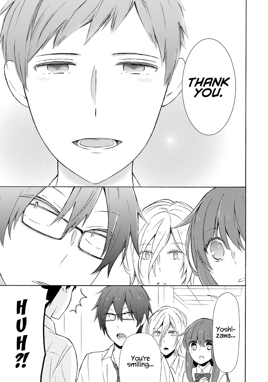 Kao ni Dasenai Yoshizawa-kun Chapter 6 page 37 - Chapter 6: My Friend's Heart