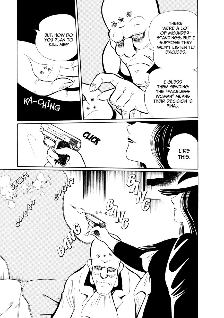 Kao no Nai Onna Chapter 1 page 11 - Chapter 1 : Shadow Man