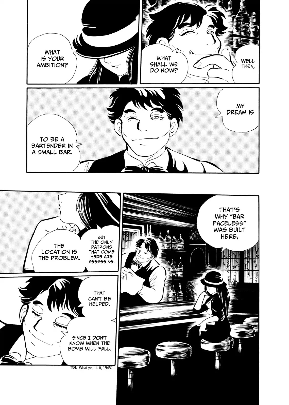 Kao no Nai Onna Chapter 12 page 15 - Chapter 12: Bar Faceless