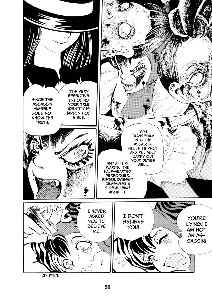 Kao no Nai Onna Chapter 4 page 6 - Chapter 4 : Killer Pierrot