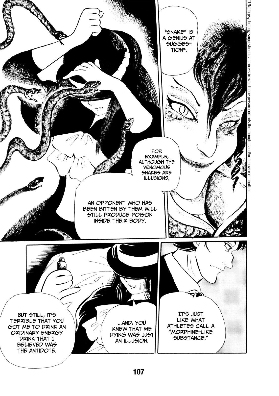 Kao no Nai Onna Chapter 7 page 10 - Chapter 7: Snake