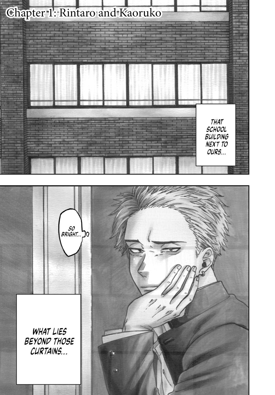 Kaoru Hana wa Rin to Saku Chapter 1 page 1 - Chapter 1: Rintaro and Kaoruko