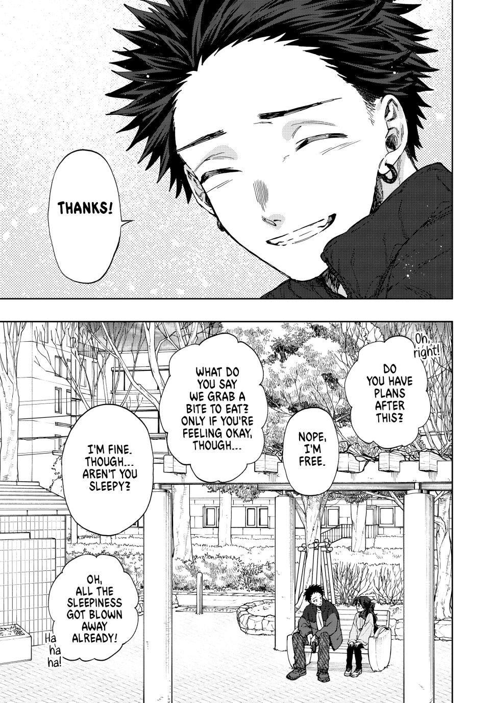Kaoru Hana wa Rin to Saku Chapter 102 page 9 - Chapter 102: Kaoruko's Present