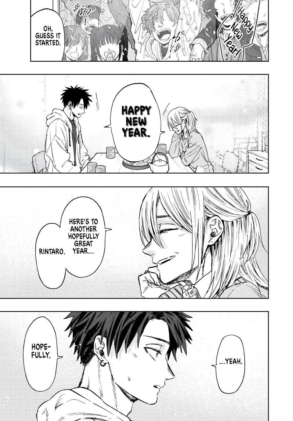 Kaoru Hana wa Rin to Saku Chapter 103 page 11 - Chapter 103: New Year's