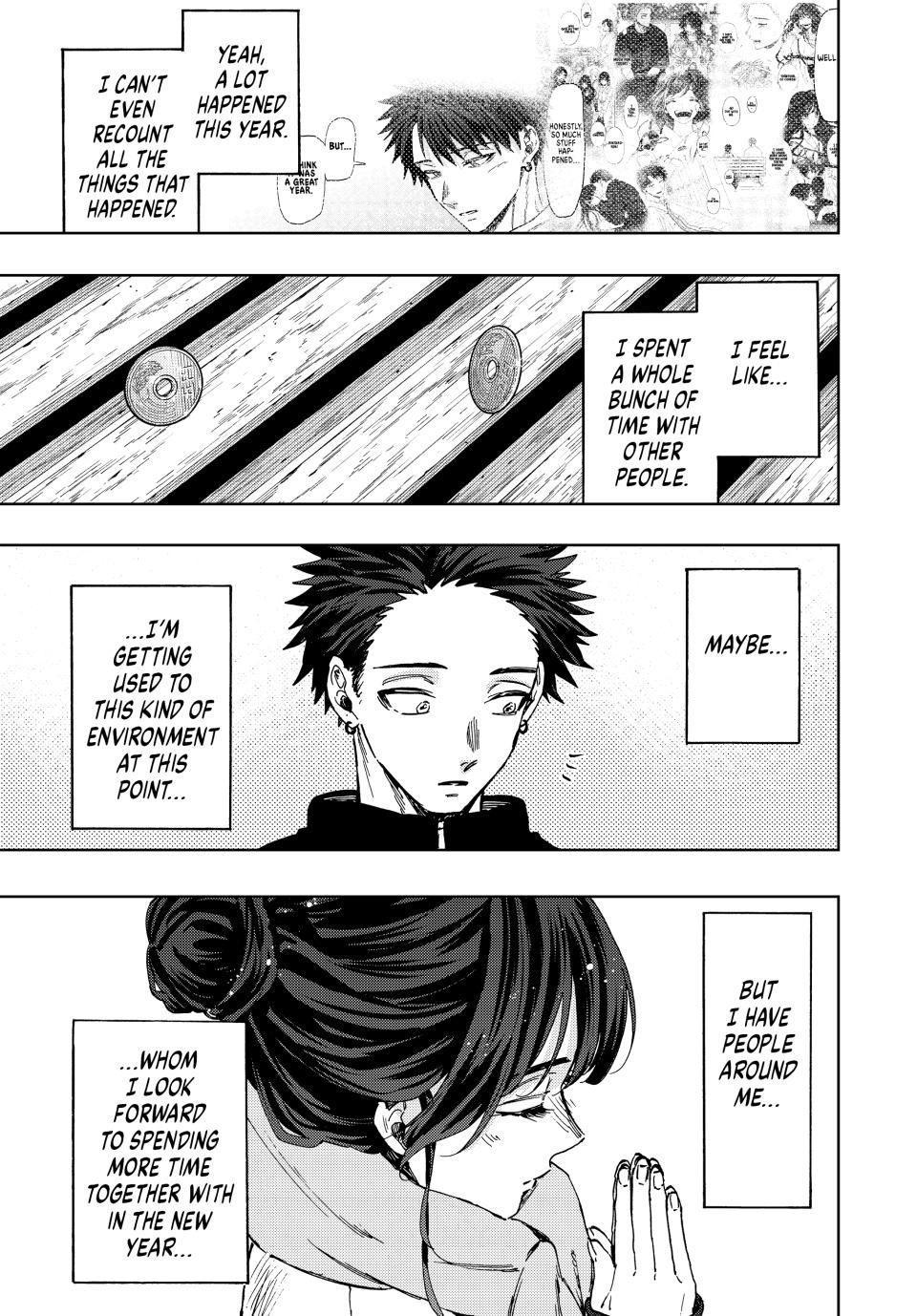 Kaoru Hana wa Rin to Saku Chapter 103 page 15 - Chapter 103: New Year's